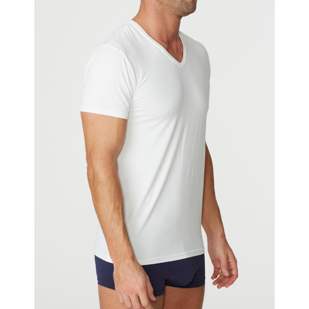 Parker & Max PMFP-TVN1 Micro Luxe V-Neck T-Shirt